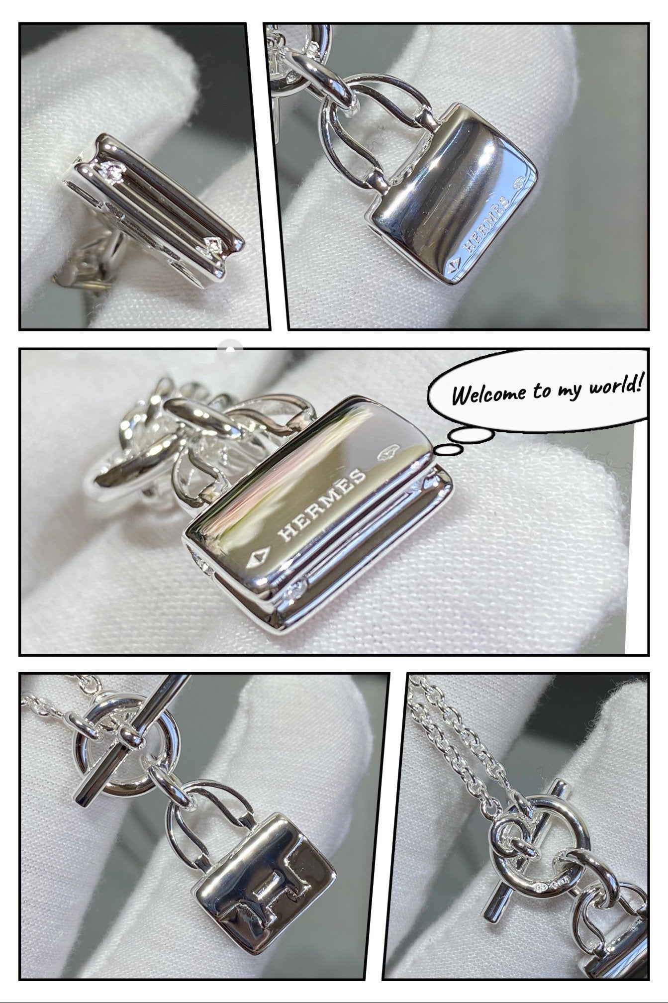 [Select]CONSTANCE PEDANT SILVER NECKLACE