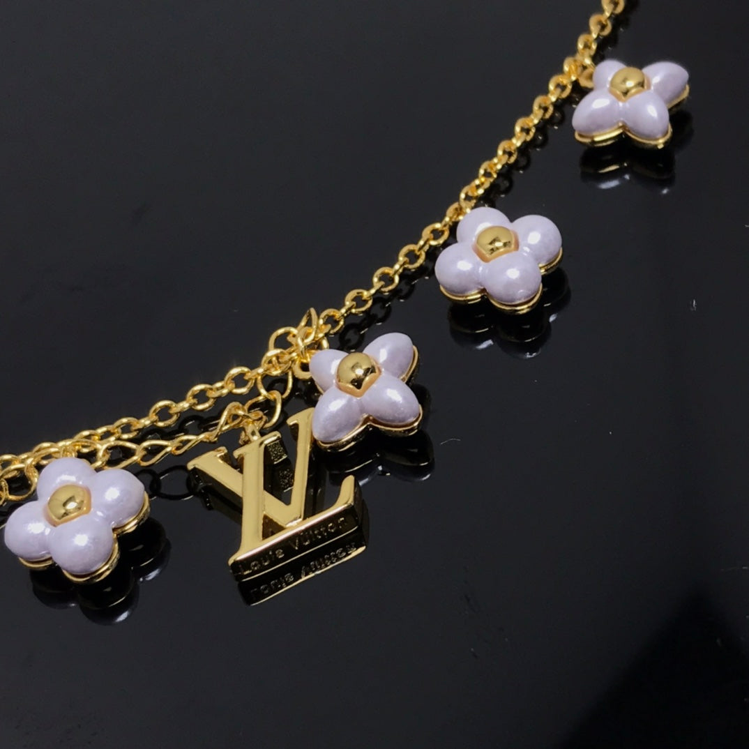 [Select]LOGO 6 MOTIF STAR AND SUN GOLD BRACELET