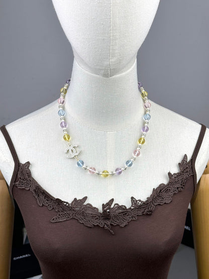 [Select]26C New Spring Collection Colorful Transparent Resin Necklace
