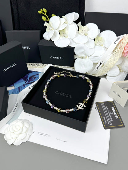 [Select]26C New Spring Collection Colorful Transparent Resin Necklace