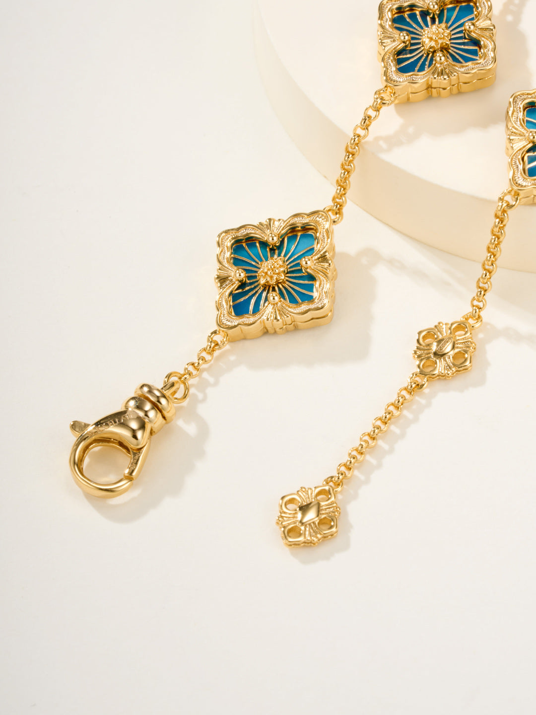 [Select]B.C.L ENAMELED Five-Flower Bracelet£¨Various Colors)