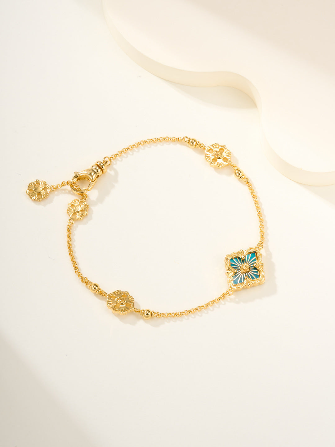 [Select]B.C.L ENAMELED One-Flower Bracelet£¨Various Colors)