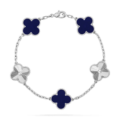 [Select]CLOVER 5 MOTIF LAPIS LAZULI BRACELET COLLECTION