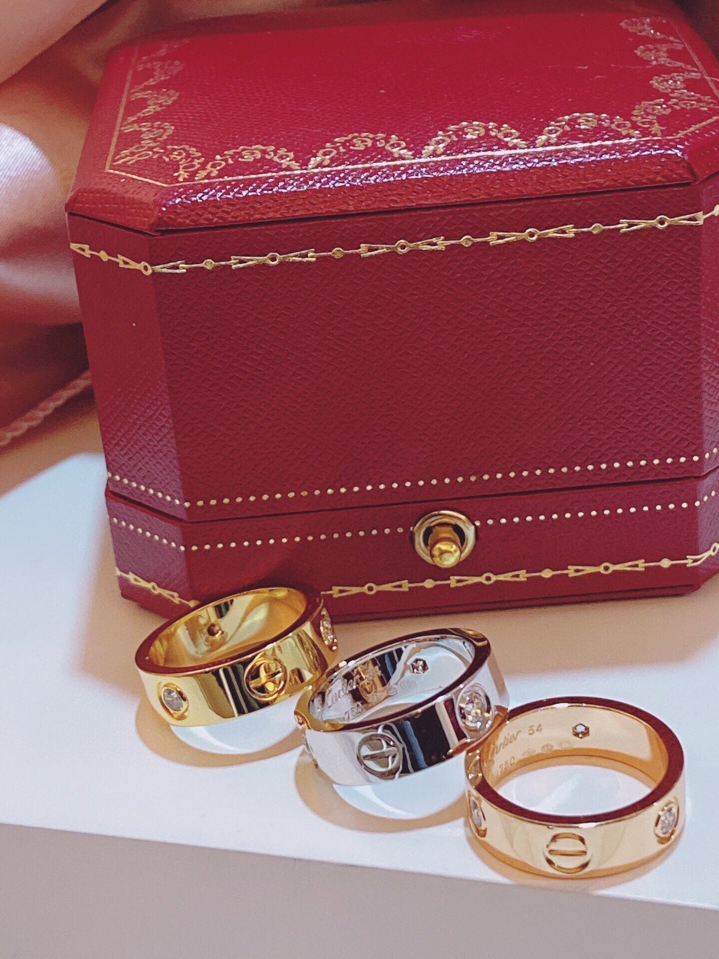 [Select]Three-Diamond Ring