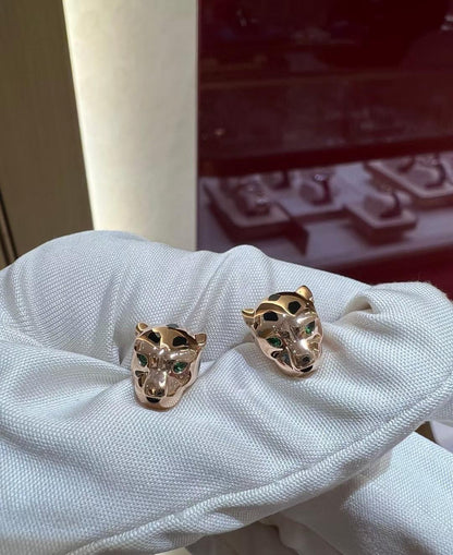 [?Select]CHRRTAH-PRINT STUD EARRINGS, THREE COLORS