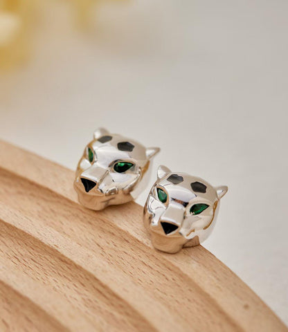 [?Select]CHRRTAH-PRINT STUD EARRINGS, THREE COLORS