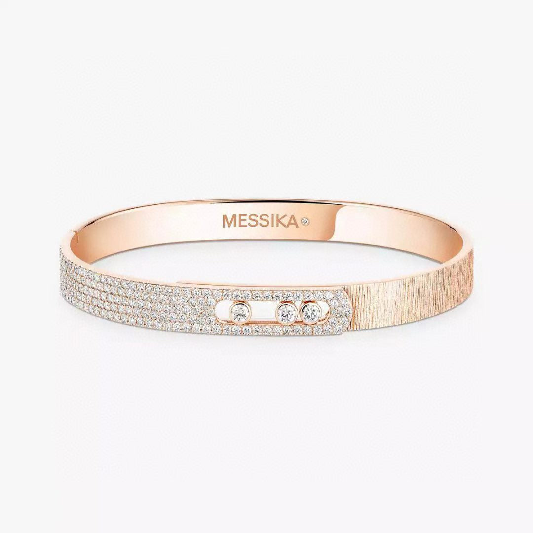 [Select]2026 BRAND-NEW FROSTED BRACELET WITH DIAMONDS THREE COLORS