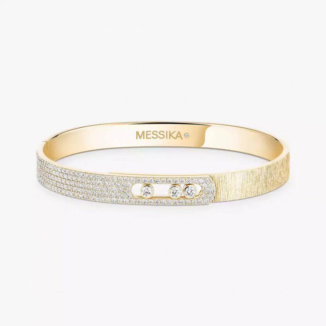 [Select]2026 BRAND-NEW FROSTED BRACELET WITH DIAMONDS THREE COLORS