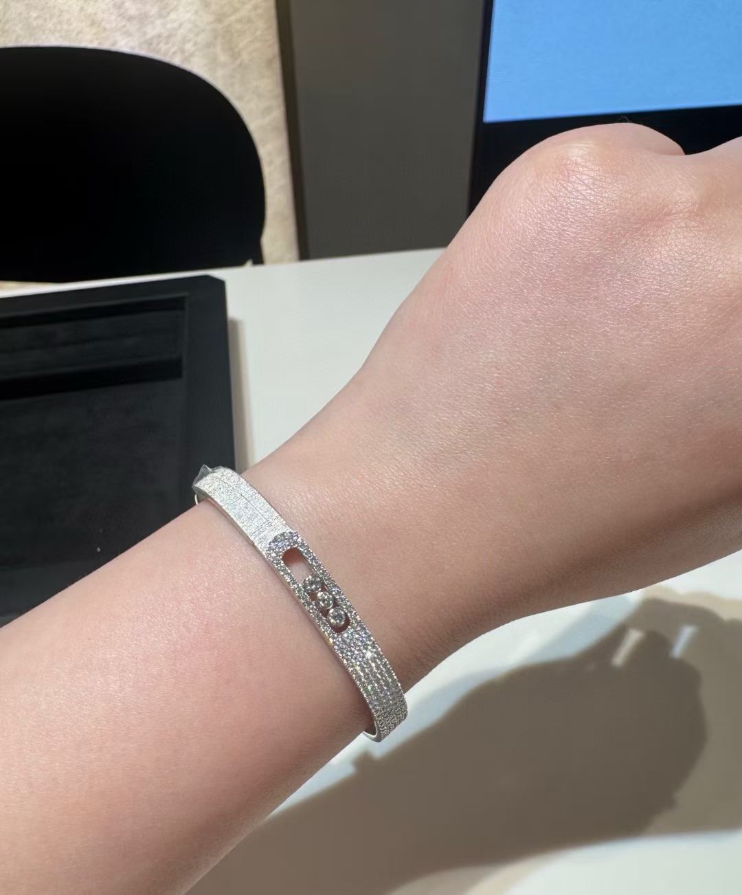 [Select]2026 BRAND-NEW FROSTED BRACELET WITH DIAMONDS THREE COLORS