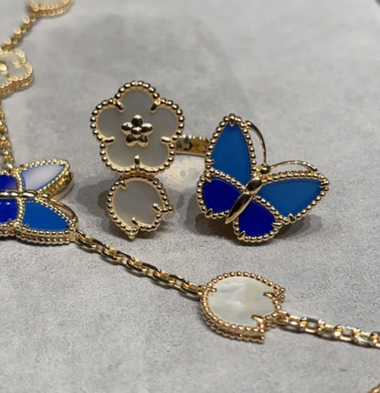 [Select]NEW TWIN BUTTERFLY LUCKY RING