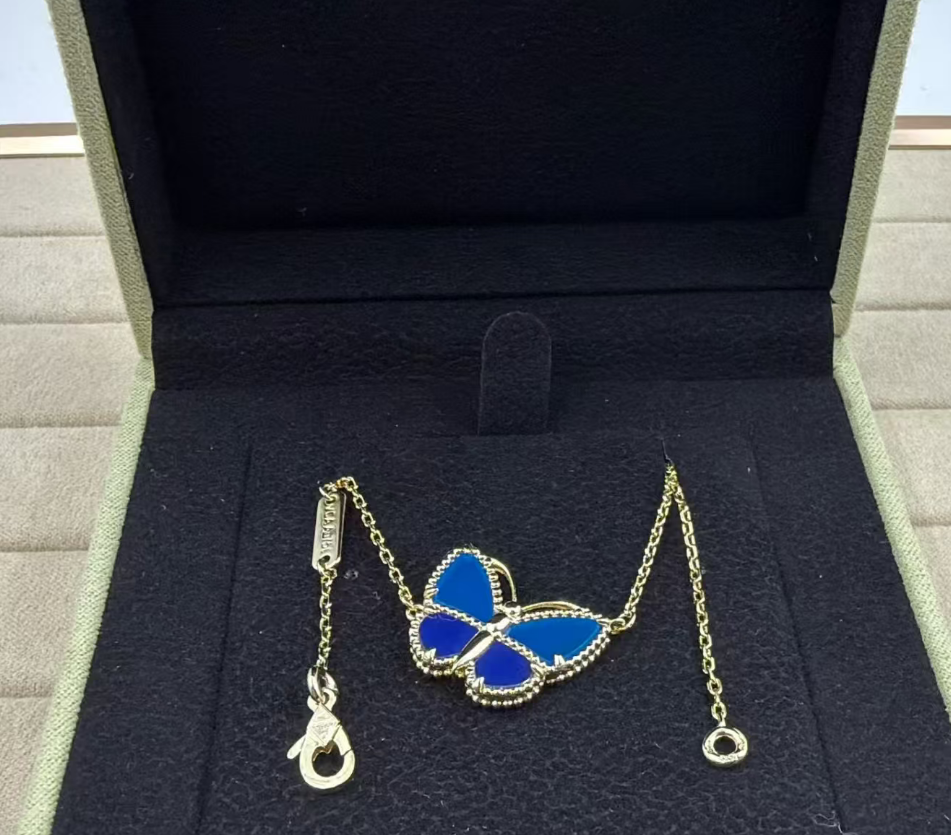[Select]BUTTERFLY BLUE   NECKLACE