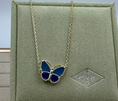 [Select]BUTTERFLY BLUE   NECKLACE