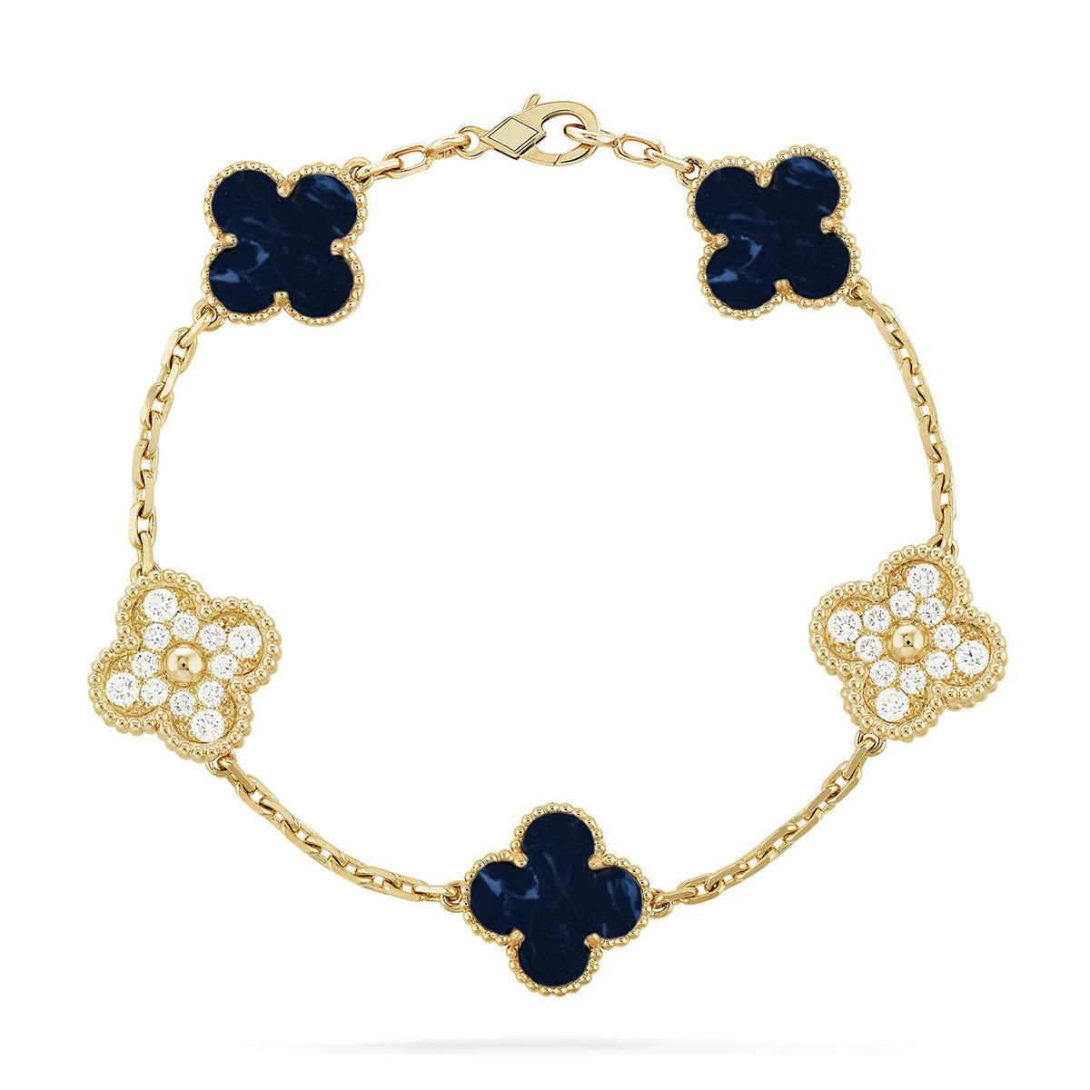 [Select]CLOVER 5 MOTIF PIETERSITE BRACELET COLLECTION