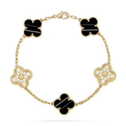 [Select] CLOVER 5 MOTIF PULSAR STONE BRACELET COLLECTION
