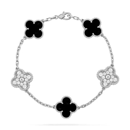 [Select] CLOVER 5 MOTIF ONYXS BRACELET COLLECTION
