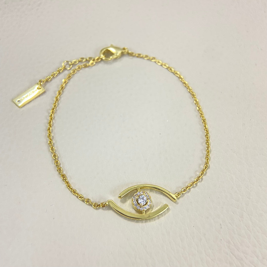[Select]Demo Eye Pave-Set Diamond Bracelet