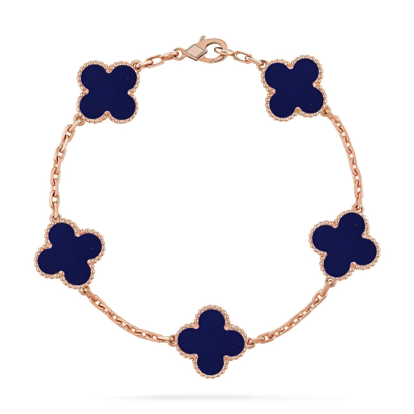 [Select]CLOVER 5 MOTIF LAPIS LAZULI BRACELET COLLECTION