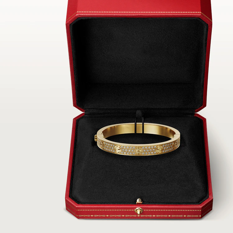 [Select]LOVE BRACELET 6.1MM DIAMOND-PAVED