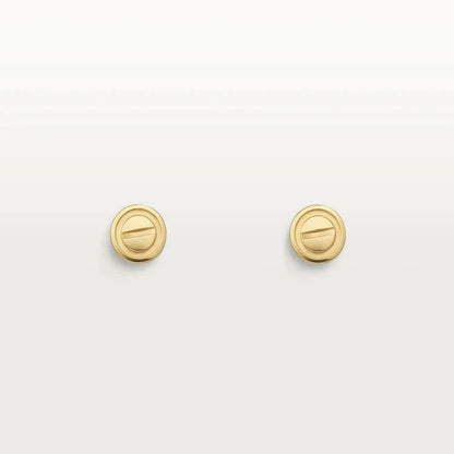 [Select]LOVE EARRINGS GOLD 10MM