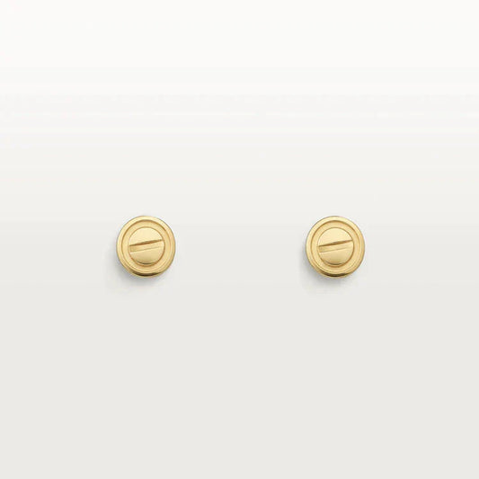 [Select]LOVE EARRINGS GOLD 10MM