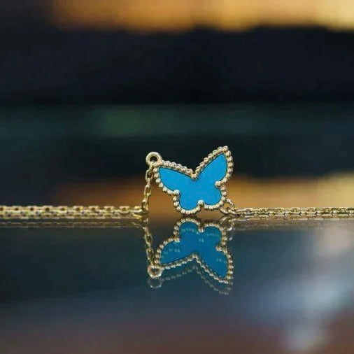 [Select]BUTTERFLY TURQUOISE BUTTERFLY BRACELET