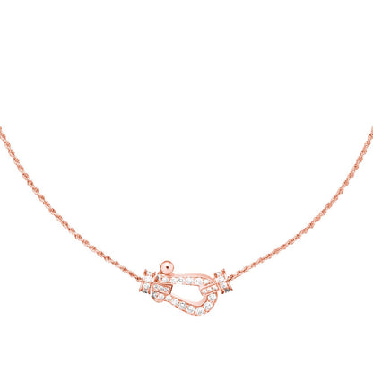 [Select]FORCE 10 PINK GOLD DIAMOND NECKLACE