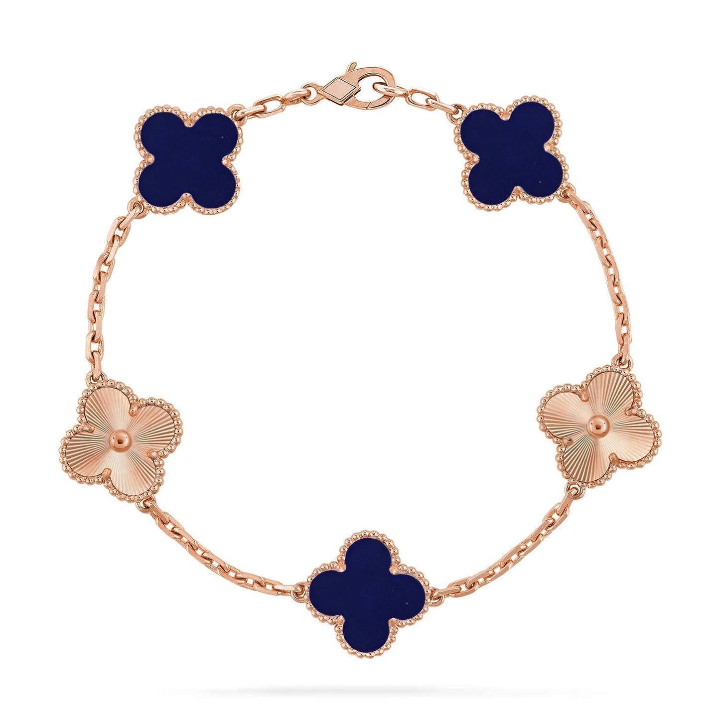 [Select]CLOVER 5 MOTIF LAPIS LAZULI BRACELET COLLECTION
