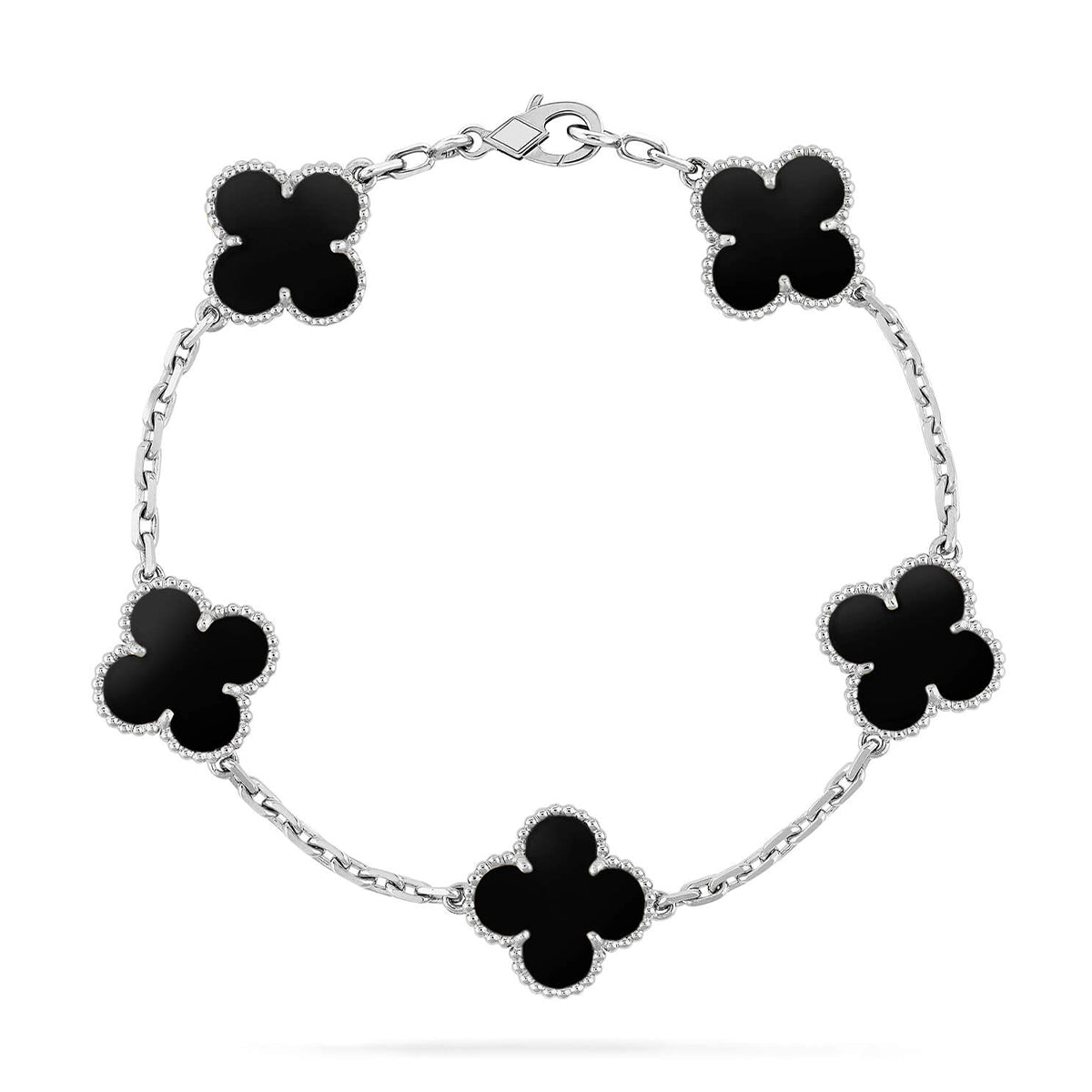 [Select] CLOVER 5 MOTIF ONYXS BRACELET COLLECTION