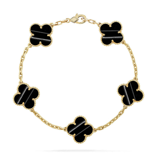 [Select] CLOVER 5 MOTIF PULSAR STONE BRACELET COLLECTION