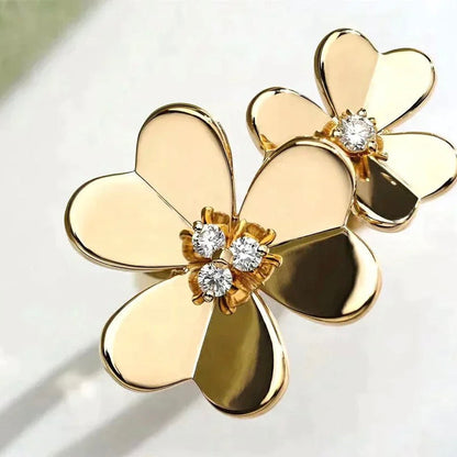 [Select]CLOVER COMOS GOLD DIAMOND RING