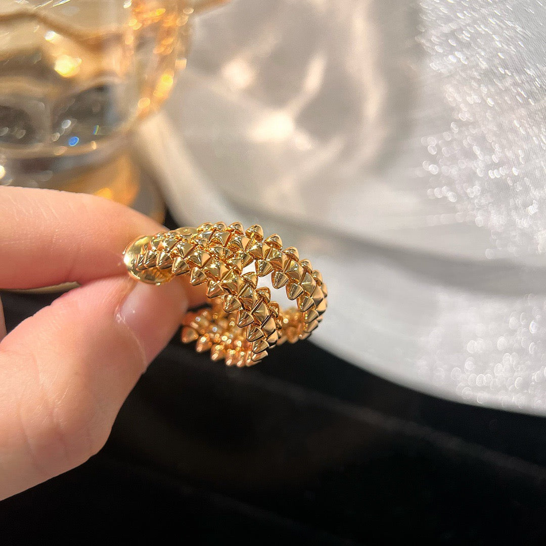[Select]CLASH SMALL HOOP EARRINGS