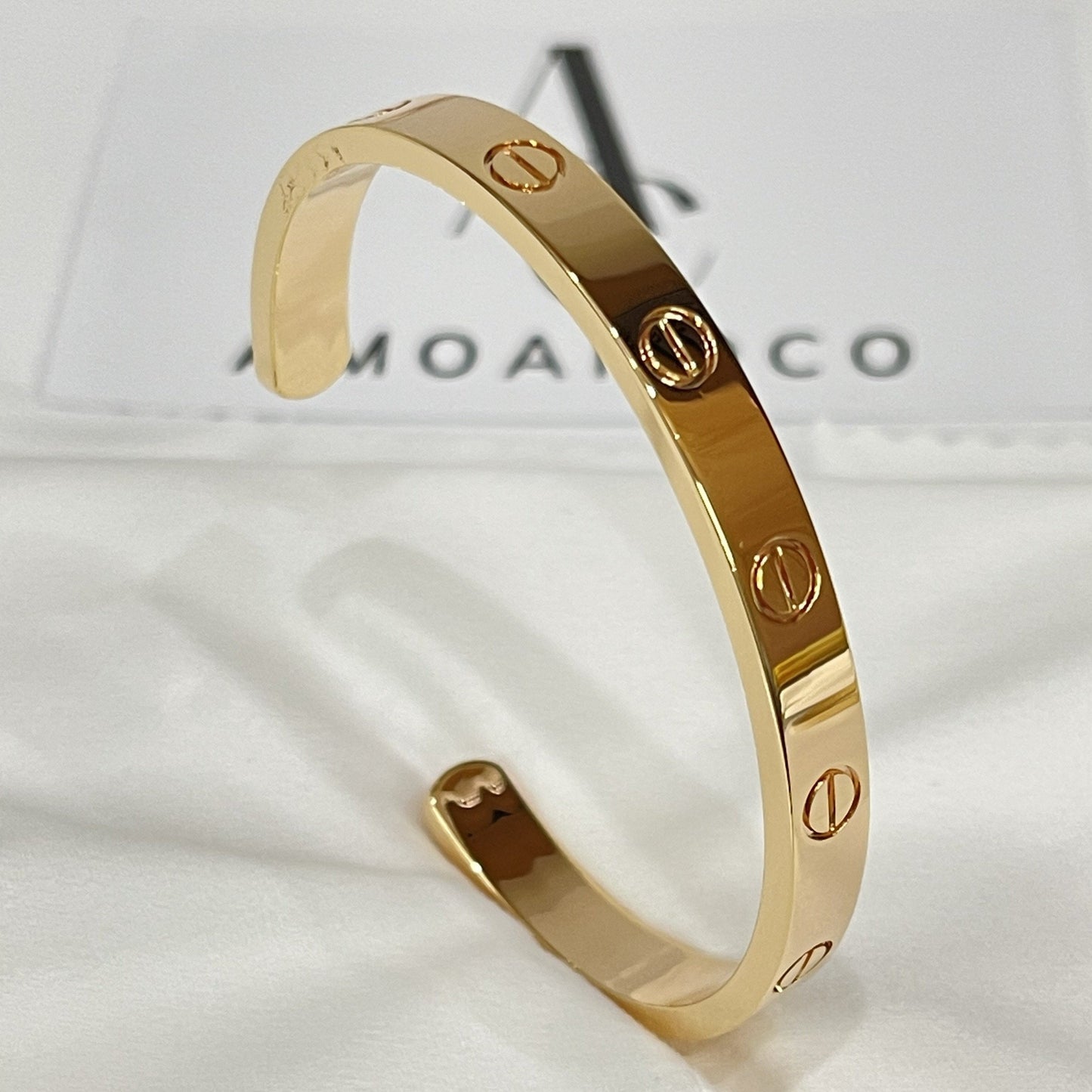 [Select]LOVE BRACELET 6.1MM OPEN CUFF