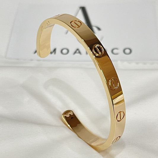 [Select]LOVE BRACELET 6.1MM OPEN CUFF