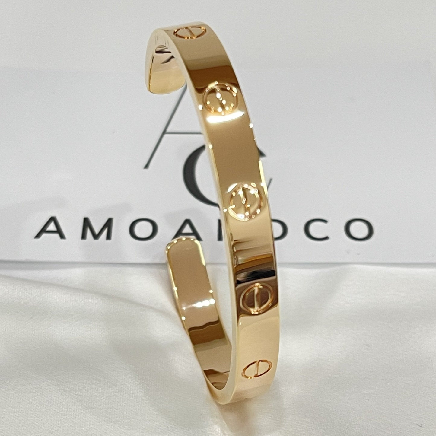 [Select]LOVE BRACELET 6.1MM OPEN CUFF