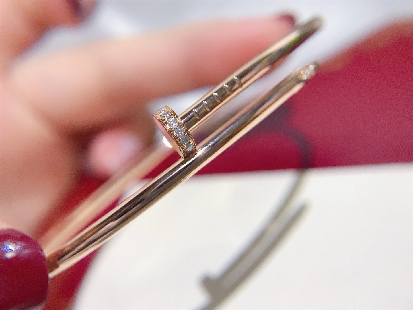[Select]JUSTE BRACELET 2.5MM DIAMONDS