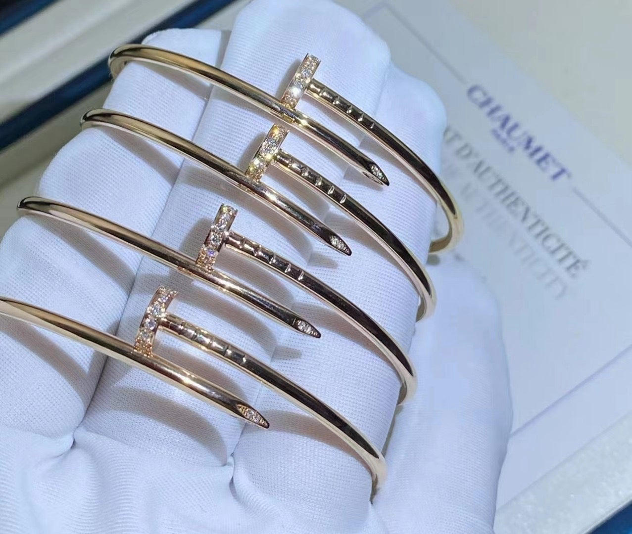 [Select]JUSTE BRACELET 2.5MM DIAMONDS