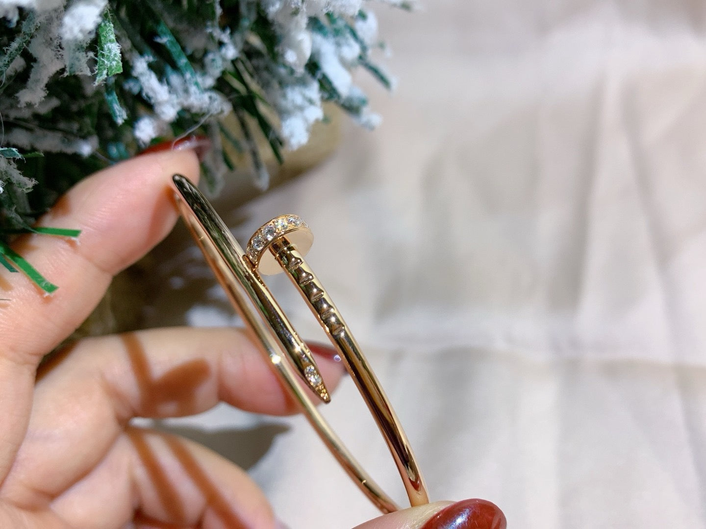 [Select]JUSTE BRACELET 2.5MM DIAMONDS