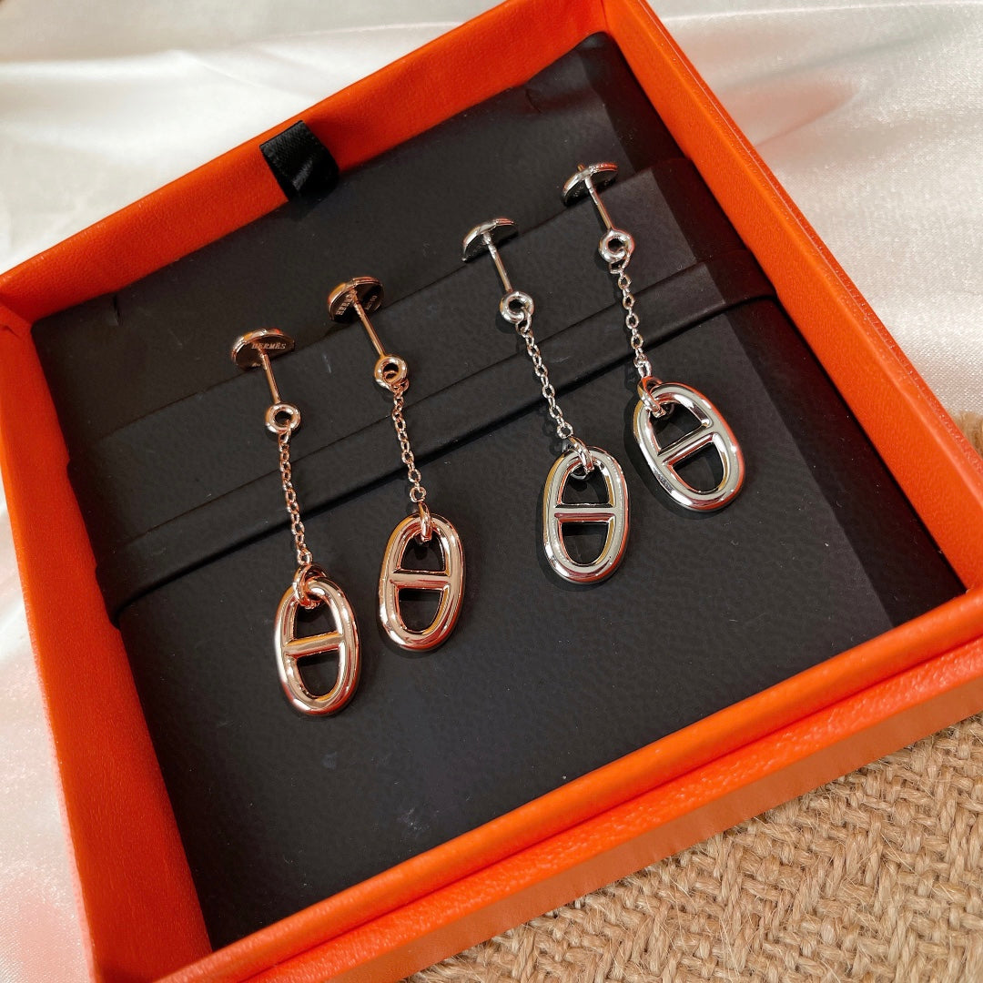[Select]CHAINE TASSEL EARRINGS