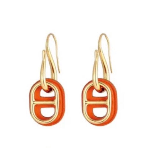 [Select]HM O'MAILLON GOLD EARRINGS