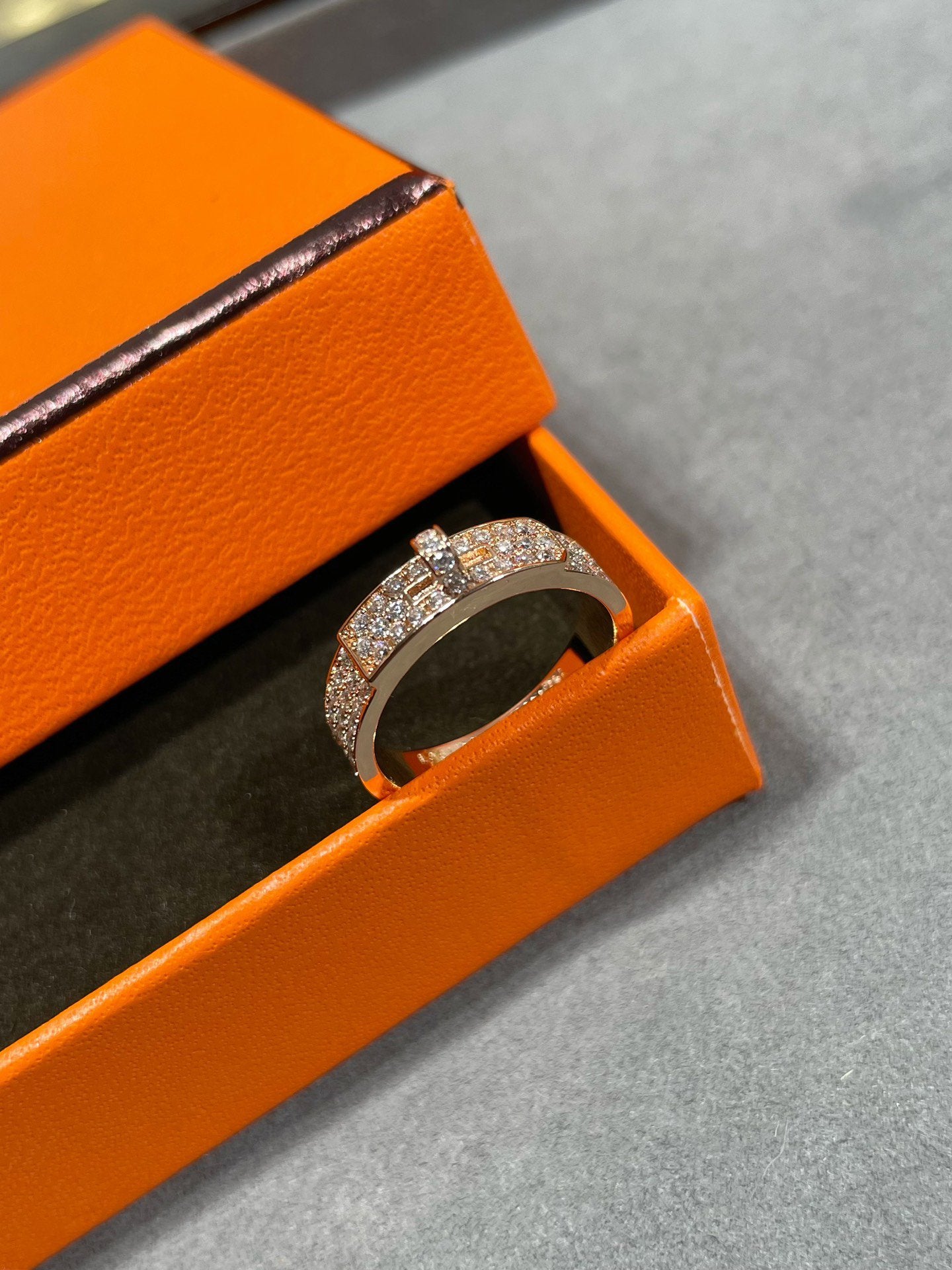 [Select]KELLY PINK GOLD DIAMOND RING
