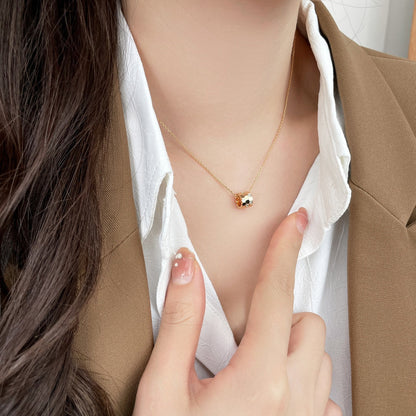 [Select]BEE MINI PEDANT DIAMOND NECKLACE