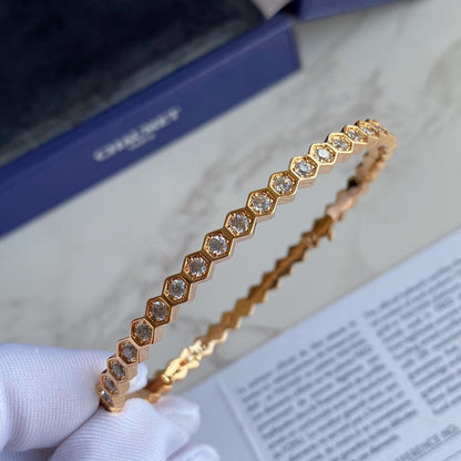 [Select]BEE LOVE GOLD BRACELET FULL DIAMOND