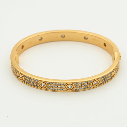[Select]LOVE BRACELET 6.1MM DIAMOND-PAVED 10 BIG DIAMONDS