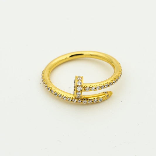 [Select]JUSTE RING 1.8MM GOLD DIAMONDS