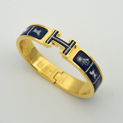 [Select]H BRACELET BLUE CERAMIC