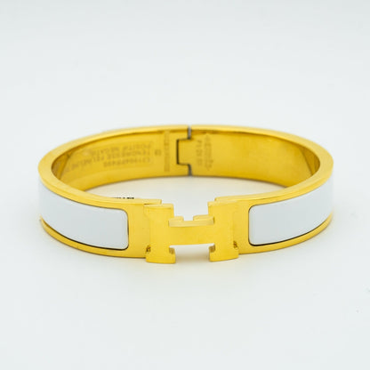 [Select]H WHITE BRACELET
