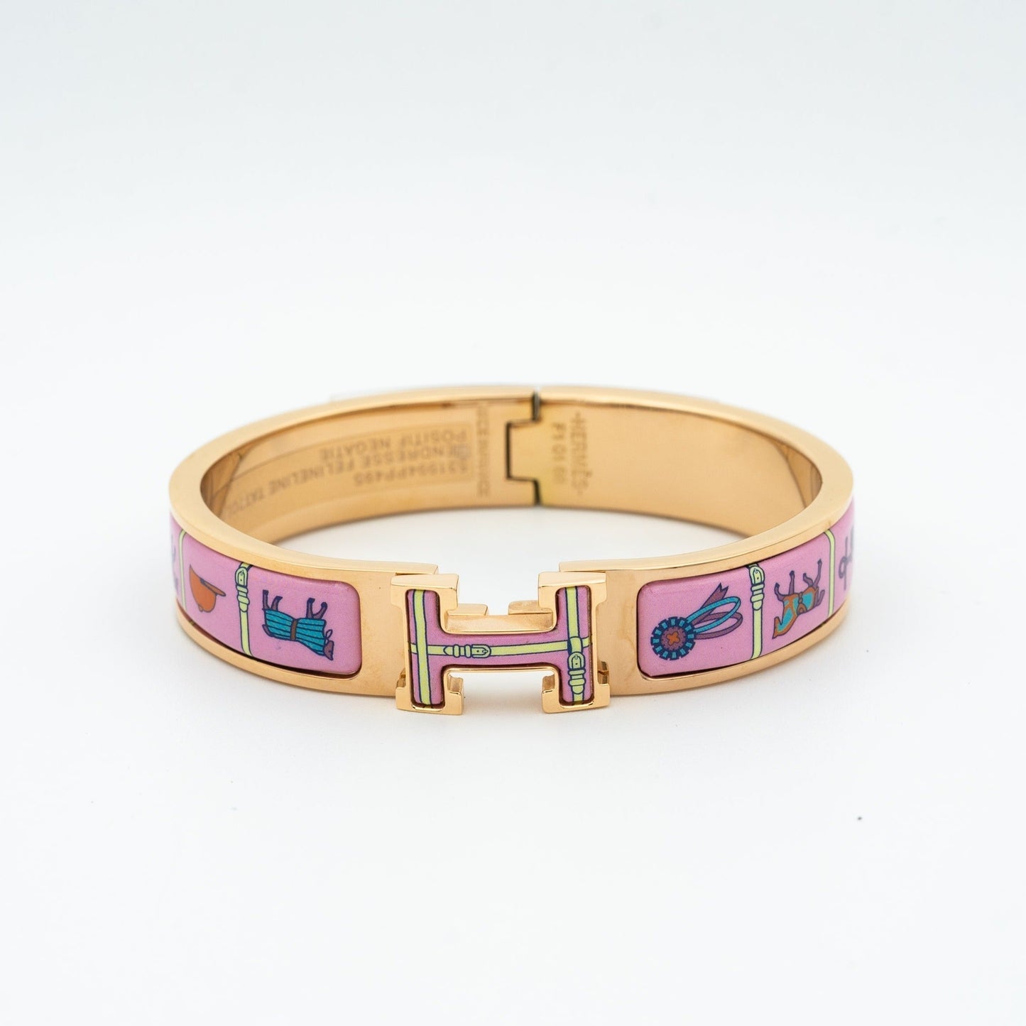 [Select]H PINK GOLD BRACELET PINK CERAMIC