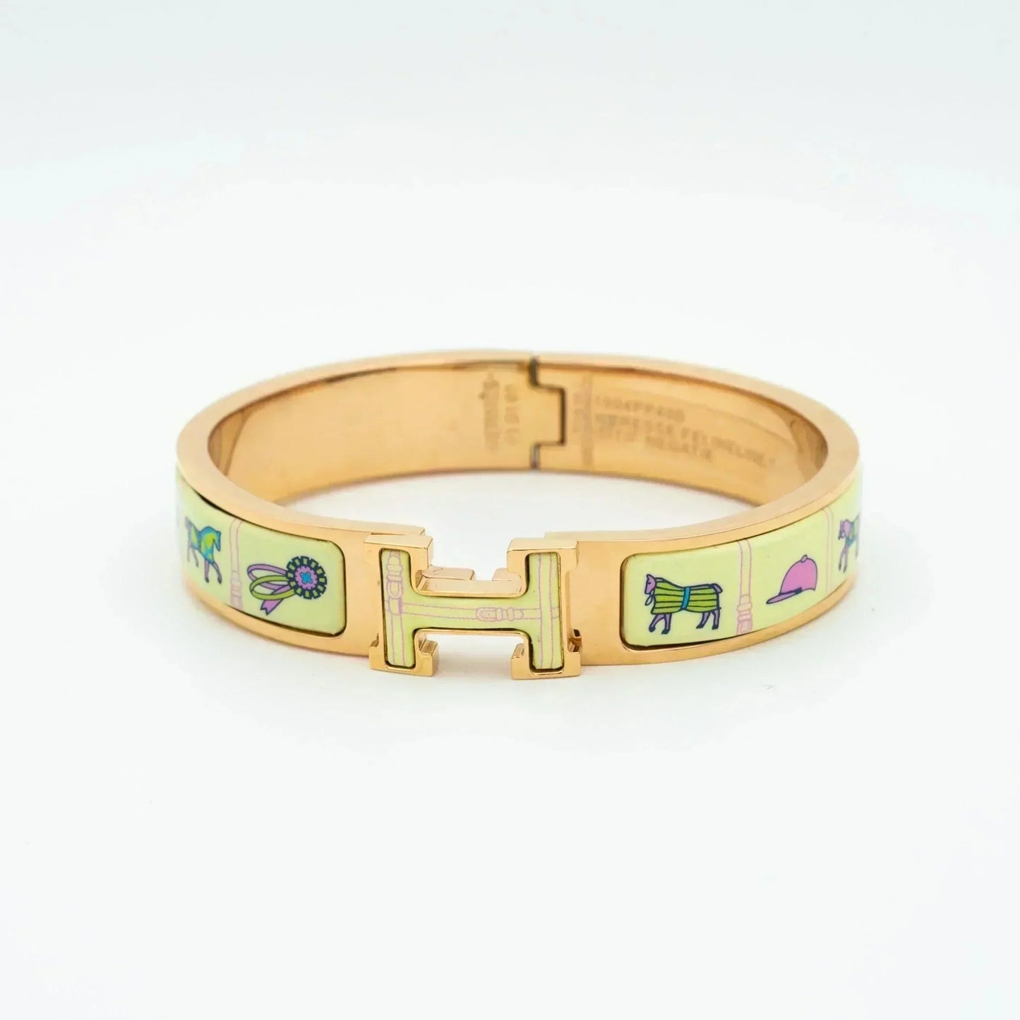 [Select]H PINK GOLD BRACELET CREAM CERAMIC