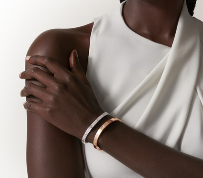 [Select]NEW-LOVE-4.8MM-Width Diamond-Studded Bracelet