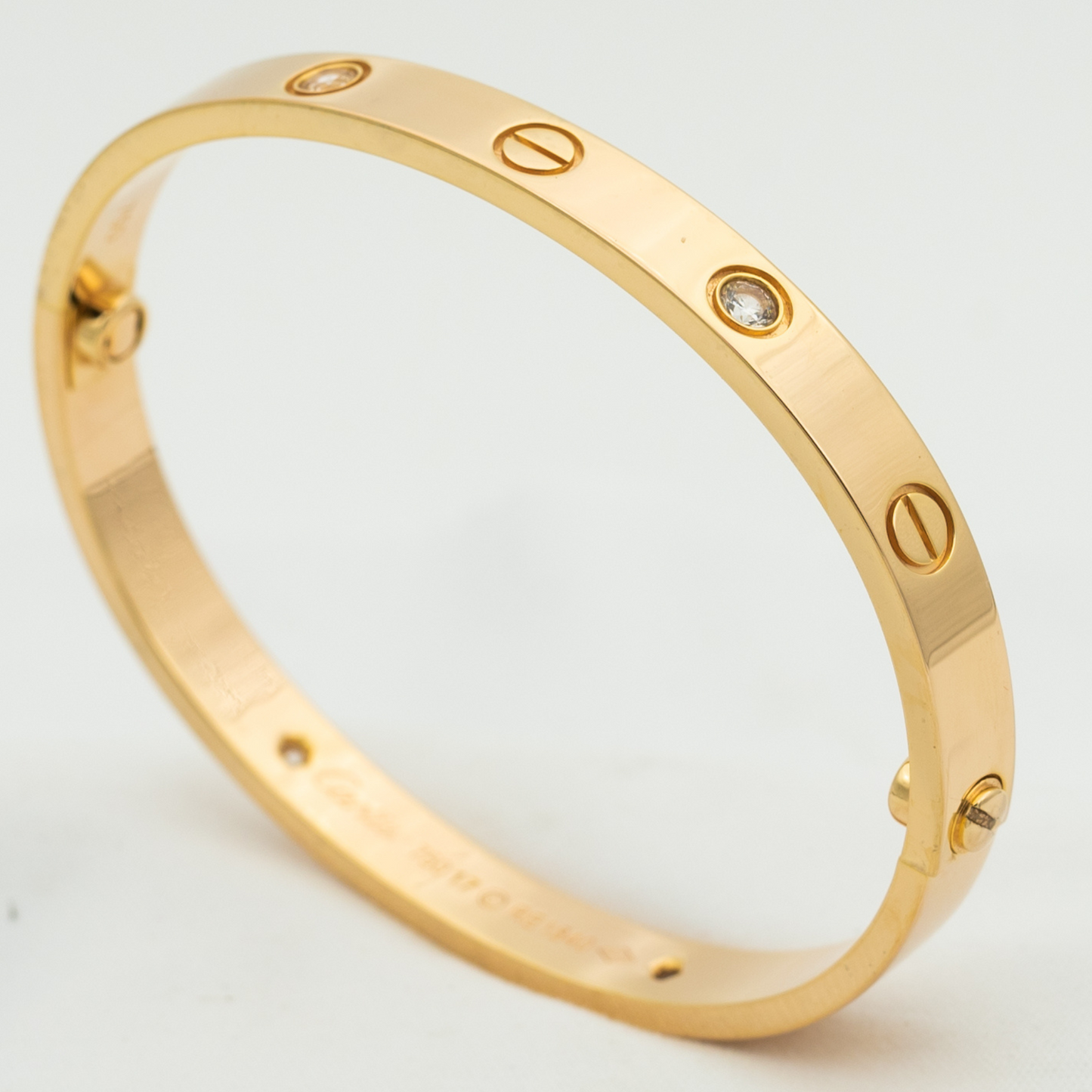 [Select]LOVE BRACELET 6.1MM 4 DIAMONDS